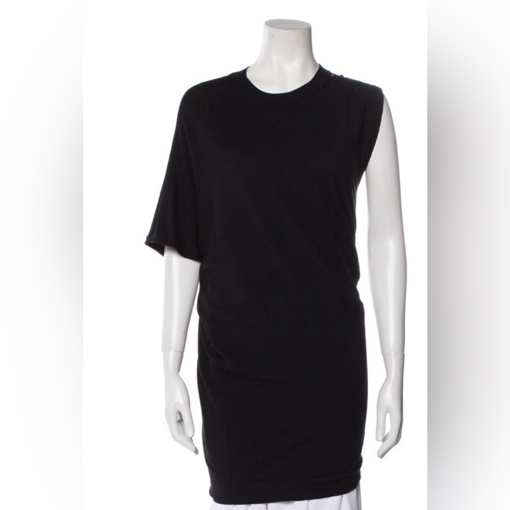 Balenciaga knits one shoulder wool‎ dress size 38